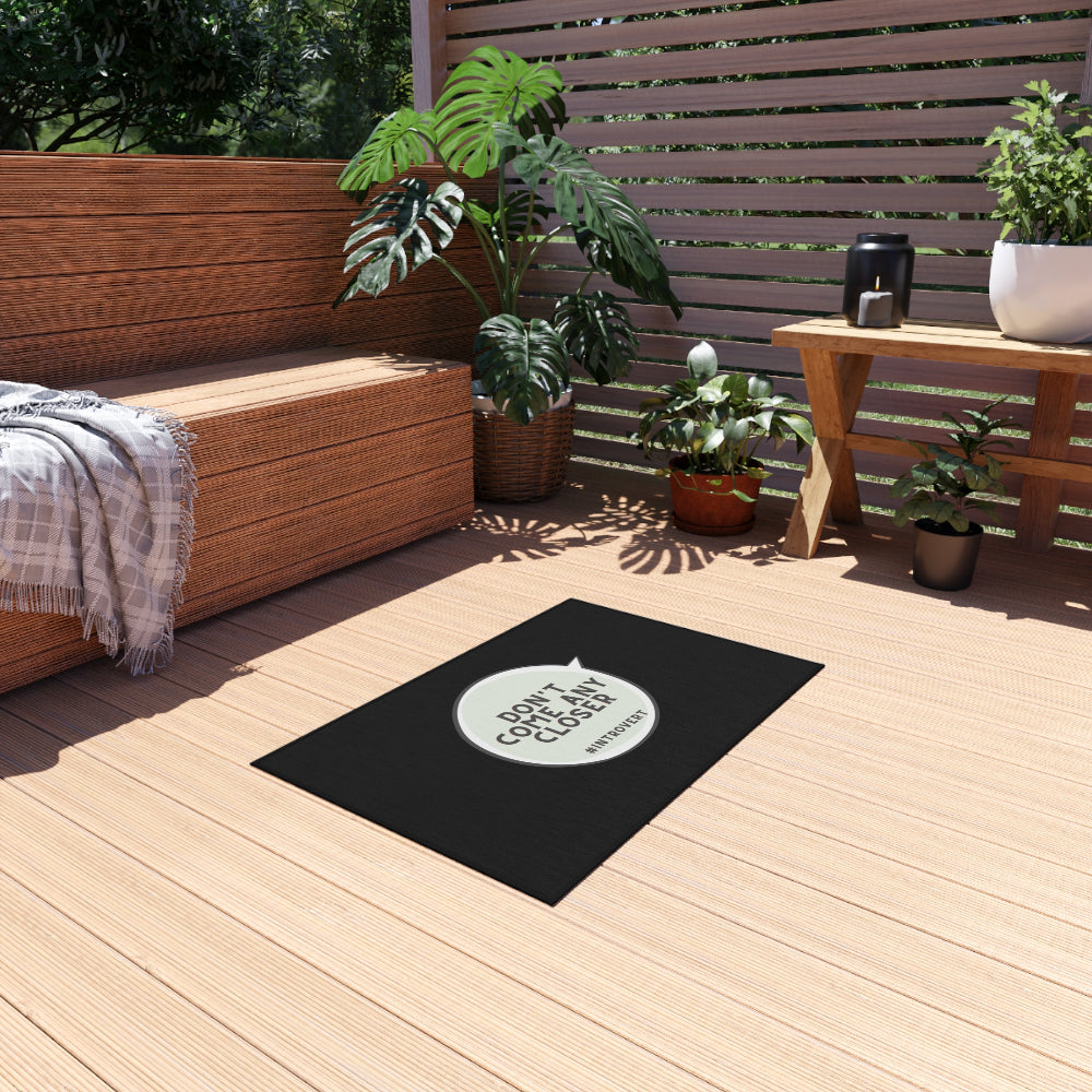 ๐ช Keep Out in Style: "Don't Come Any Closer" Doormat ๐โจ FREE SHIPPING