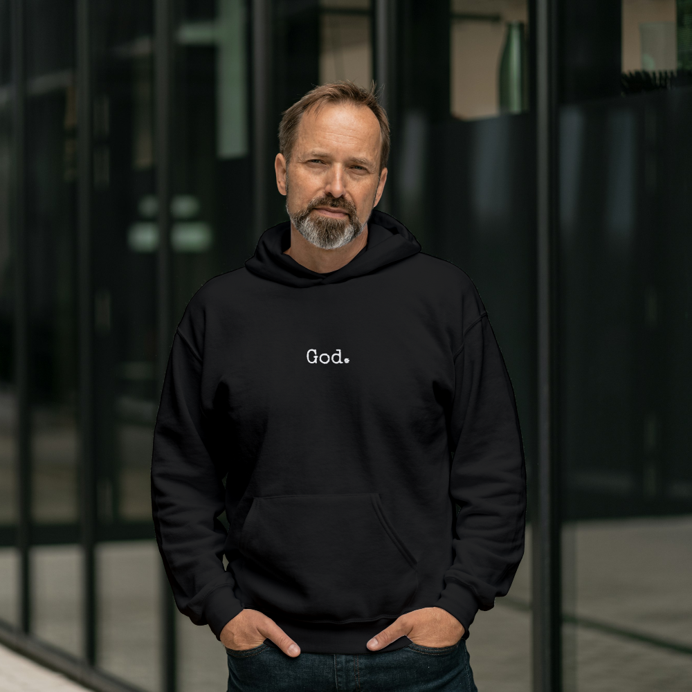 God. Hoodie – Bold Faith, Ultimate Comfort. ✨ Unisex