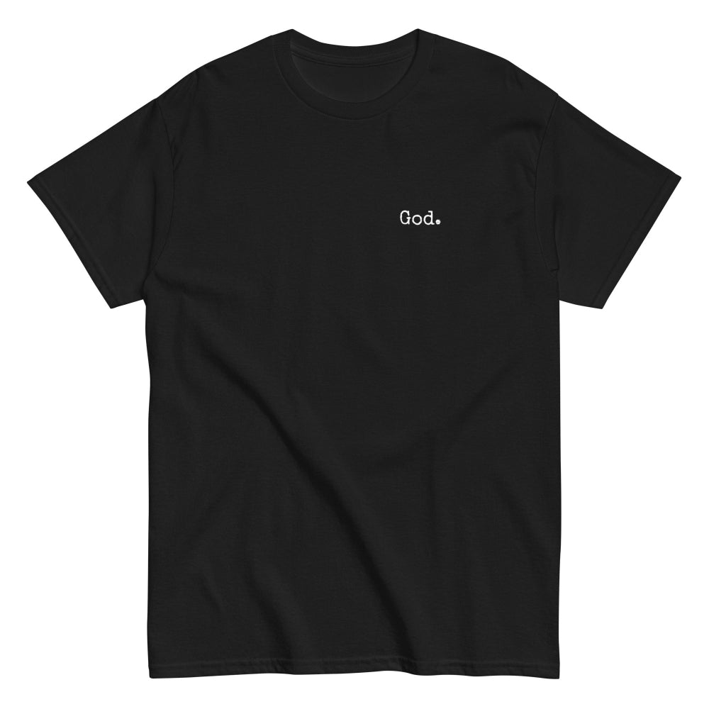 God. tee black
