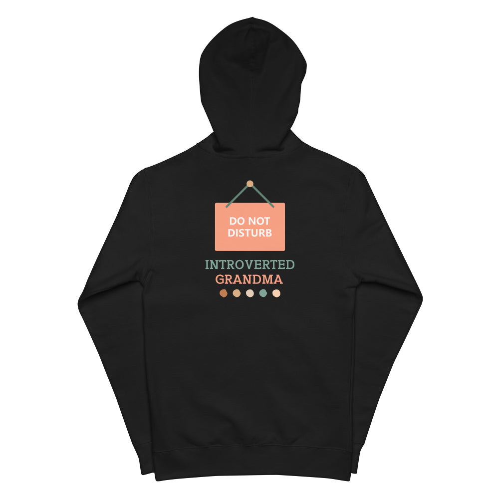 Do Not Disturb Introverted Grandma Hoodie - Free Shipping