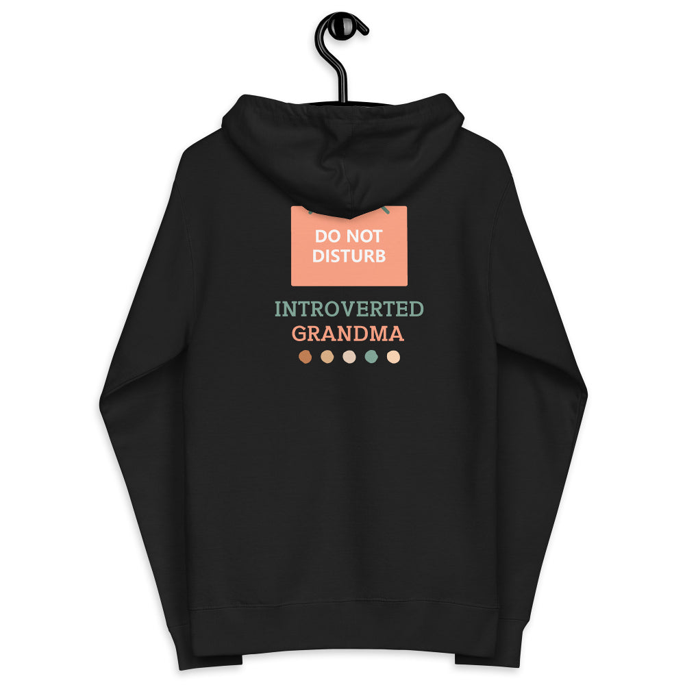 Do Not Disturb Introverted Grandma Hoodie - Free Shipping