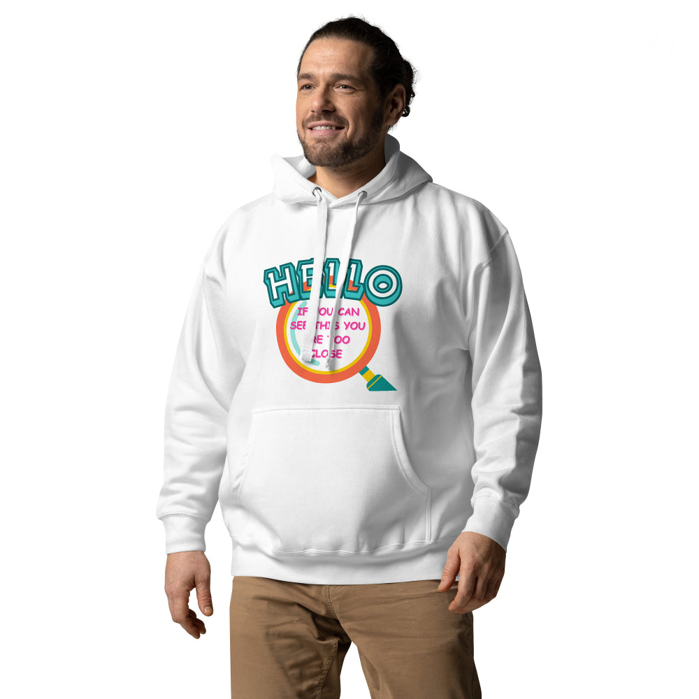 You are too close hoodie - INTROVERTED MEN - Free Shipping
