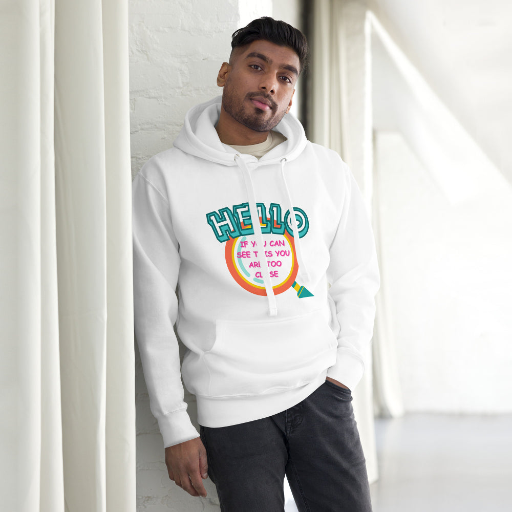 You are too close hoodie - INTROVERTED MEN - Free Shipping