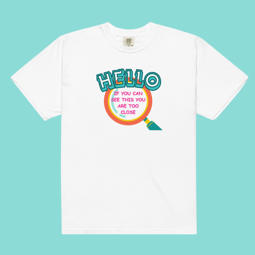 If you can see this t-shirt - AN INTROVERTED MEN MUST GET THIS