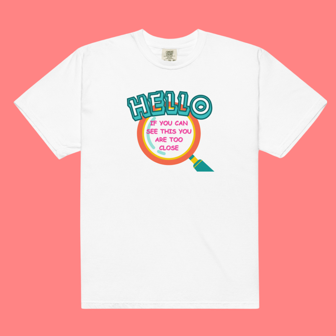 If you can see this t-shirt - AN INTROVERTED WOMEN MUST GET THIS