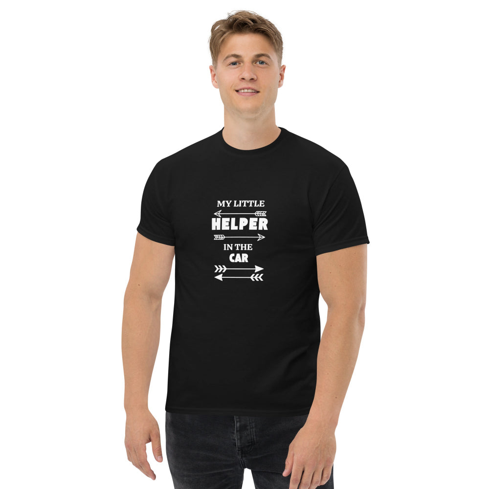 My little helper in the car t-shirt