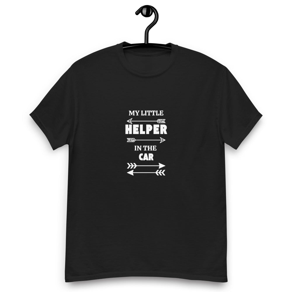 My little helper in the car t-shirt