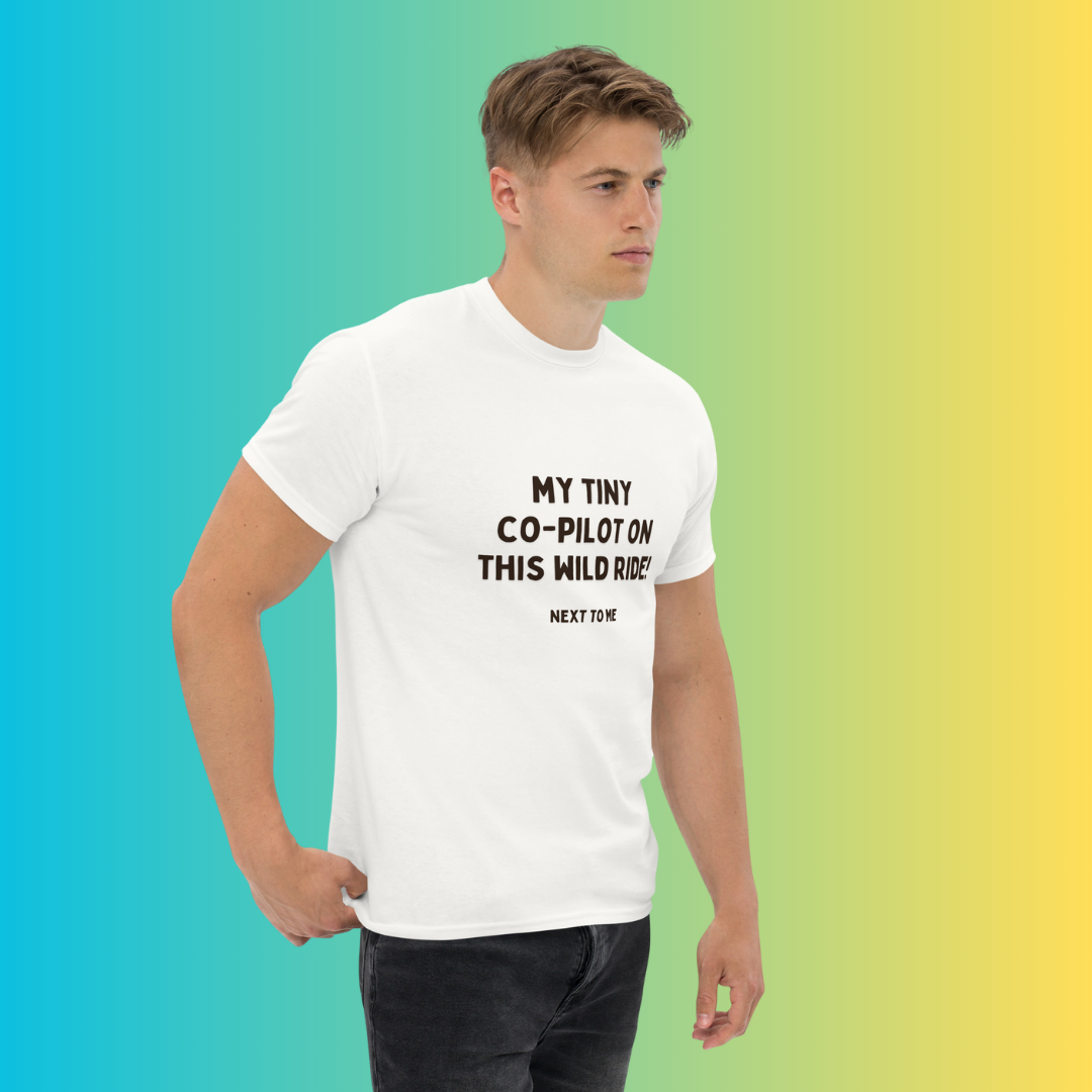 The Perfect Partner in Crime: My Tiny Co-Pilot Tee! FREE SHIPPING