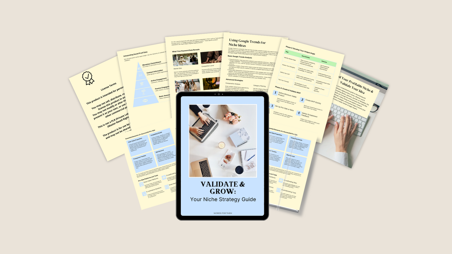 Validate & Grow: A Complete Niche Strategy Guide for Digital Product Creators