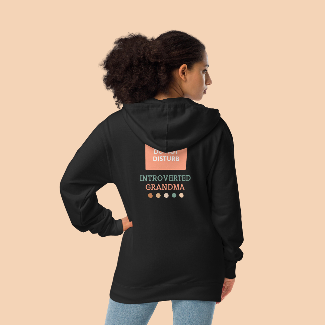 Do Not Disturb Introverted Grandma Hoodie - Free Shipping