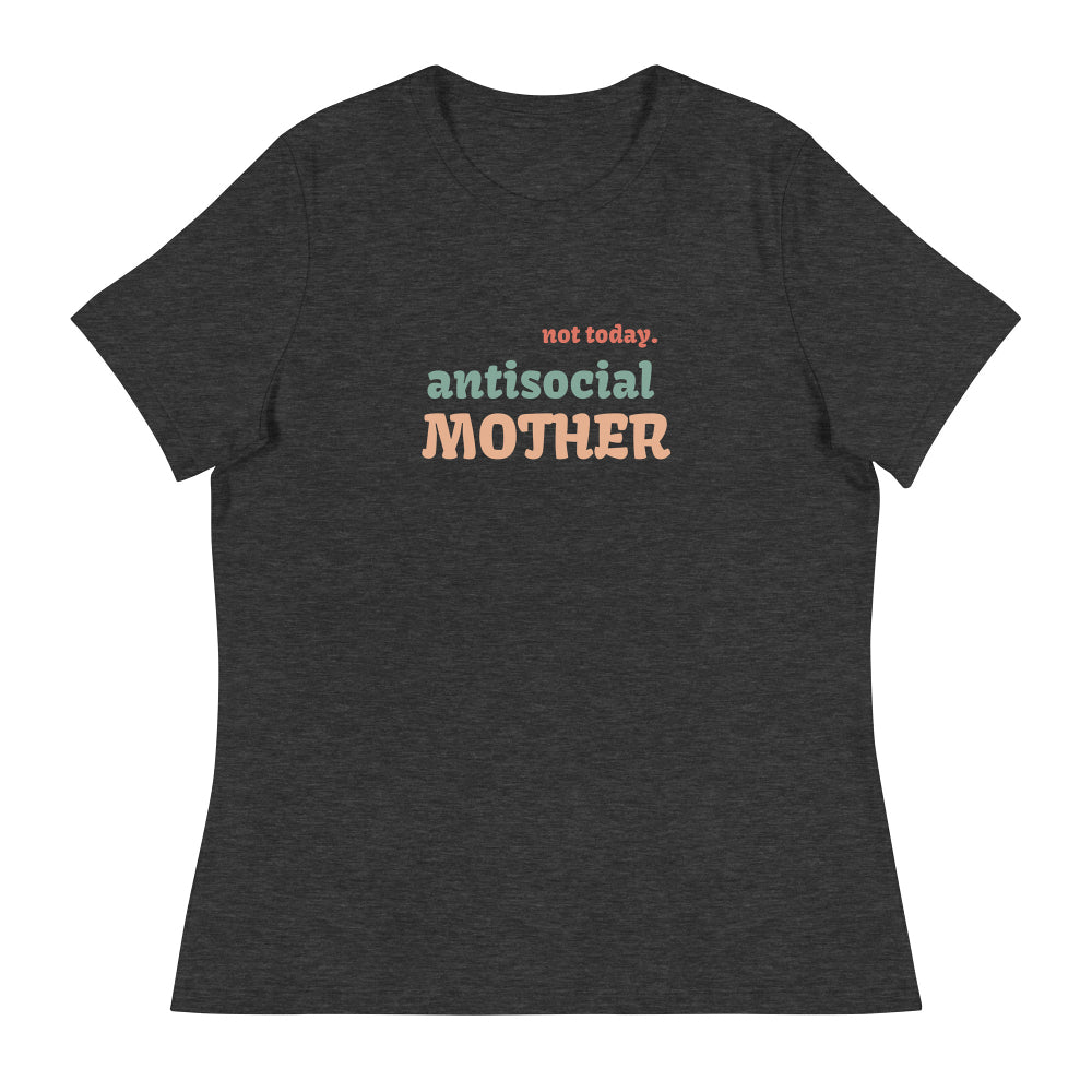 ANTISOCIAL MOTHER - Women's Relaxed T-Shirt