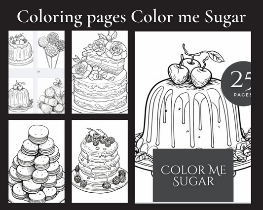 🍬 Color Me Sugar – A Sweet Escape Into Whimsy 🍭