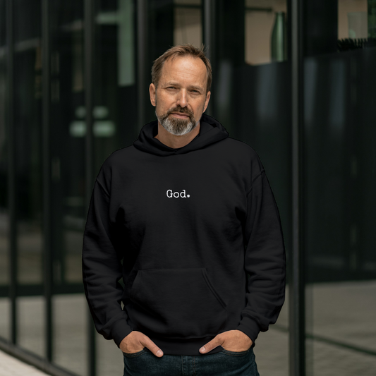 God. Hoodie – Bold Faith, Ultimate Comfort. ✨ Unisex