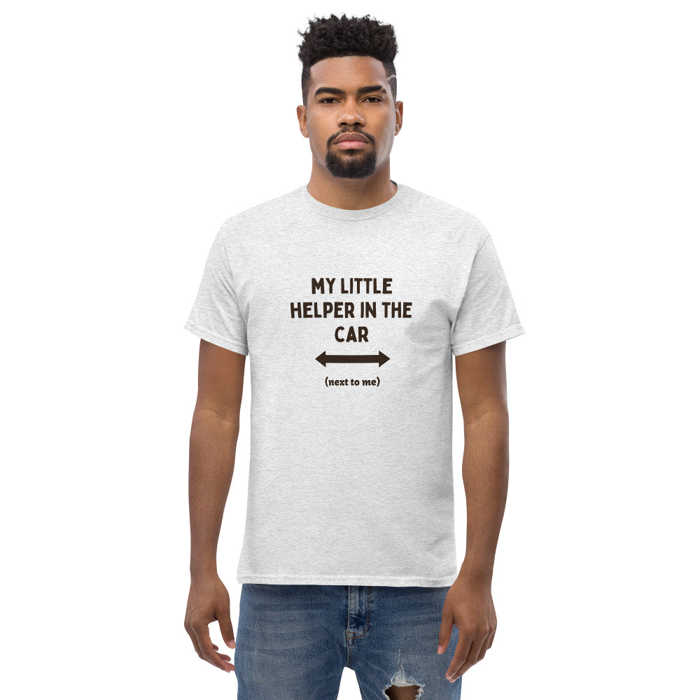 My Little Helper in the Car - Men's classic tee - Free Shipping