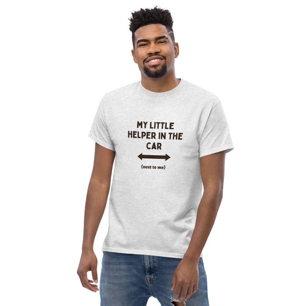 My Little Helper in the Car - Men's classic tee - Free Shipping