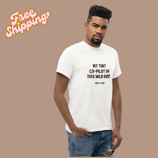 The Perfect Partner in Crime: My Tiny Co-Pilot Tee! FREE SHIPPING