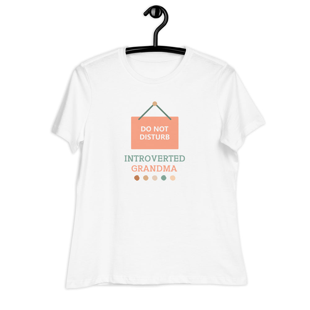 Do Not Disturb - Introverted grandma t-shirt - Free Shipping